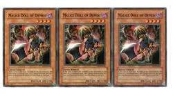 Yugioh- 3X Malice Doll of Demise - Common - Unlimited - SOD-EN018 - Light Play - Image 1