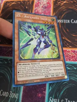 Yugioh ZS - Ascended Sage MP22-EN059 Prismatic Secret Rare 1st Edition NM - Image 2