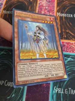 Yugioh Shiranui Solitaire MP17-EN082 Ultra Rare 1st Edition Near Mint - Image 2