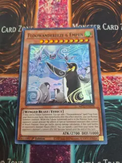 Yugioh Floowandereeze & Empen MP22-EN198 Super Rare 1st Edition Near Mint - Image 1