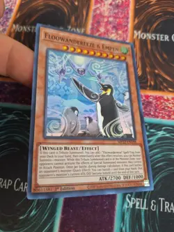 Yugioh Floowandereeze & Empen MP22-EN198 Super Rare 1st Edition Near Mint - Image 2