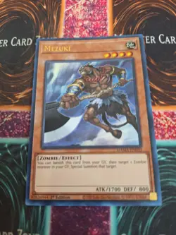 Yugioh Mezuki MAMA-EN050 Ultra Rare 1st Edition Near Mint - Image 1