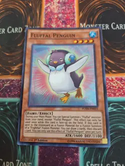 Yugioh Fluffal Penguin FUEN-EN015 Super Rare 1st Edition Near Mint - Image 1
