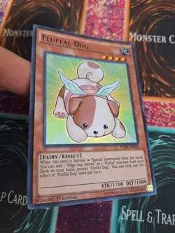 Yugioh Fluffal Dog FUEN-EN016 Super Rare 1st Edition Near Mint - Image 2