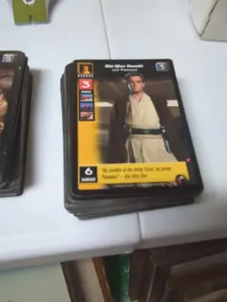 Young Jedi Collectible Card Game Yoda Obi-Wan Kenobi CCG Approx 140 Star Wars - Image 3