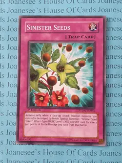 PTDN-EN065 Sinister Seeds Yu-Gi-Oh Card 1st Edition - Image 1