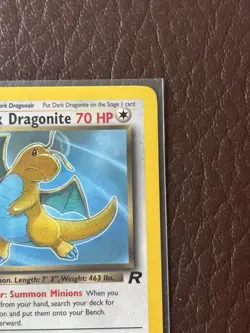 Pokemon TCG 2000 Team Rocket Set Dark Dragonite 22/82 Non Holo Rare Card TCG - Image 4