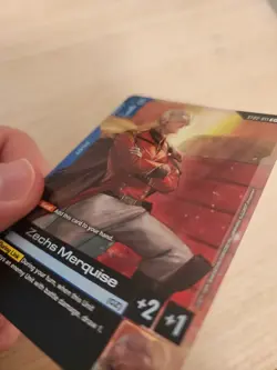 Gundam Card Game ST02-011 Zechs Merquise Holo Foil [C+] English Parallel Alt - Image 3