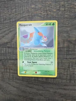 Masquerain 39/107 Ex Deoxys Holo Uncommon Pokemon Trading Card - Image 1