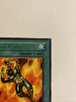 Yu-Gi-Oh TCG Final Flame LOB-100 Unlimited Rare Card Played - Image 3