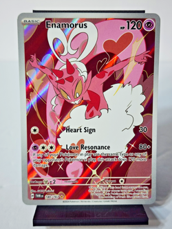 Enamorus 180/167 Twilight Masquerade Illustration Rare Holo Pokemon Card - Image 1