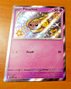 POKEMON FRANCAISE CARD HOLO CARTE PROMO Patachiot SVP 069 FR MINT 2024 - Image 1
