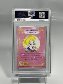 Sailor Moon 2001 Japan World Carddass EX 1 Card N15 - Usagi PSA 10 Gem Mint - Image 2