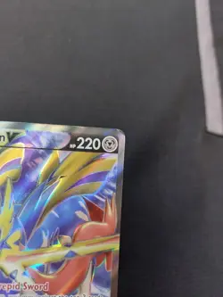 Zacian V 195/202 - Sword & Shield Base Full Art Ultra Rare Pokemon TCG Card - LP - Image 9
