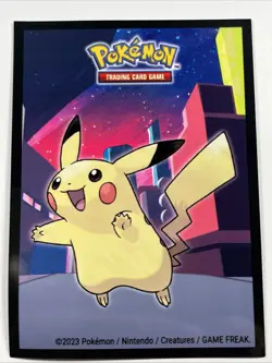 Pokemon Ultra Pro Official PIKACHU Individual Card Sleeve (2023) X 1 (U7) - Image 1