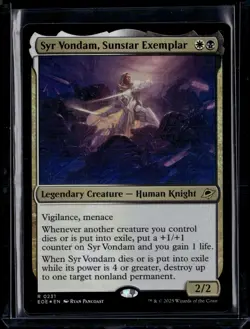 Syr Vondam, Sunstar Exemplar - 231 - Foil - EOE - NM - MTG Magic the Gathering - Image 1