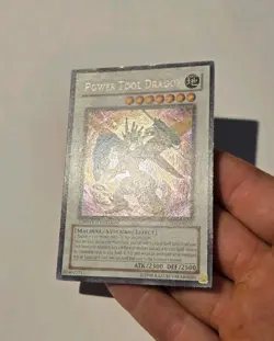 Yugioh Power Tool Dragon CT06-EN001 Secret Rare LP - Image 4