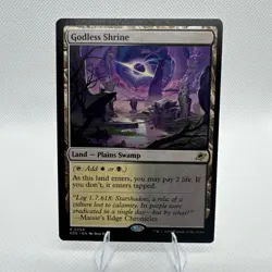 Mtg Godless Shrine Edge of Eternities Regular Rare 0254 - Image 1