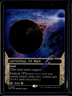 Cathedral of War - 6 - EOS - NM - MTG Magic the Gathering - Image 1