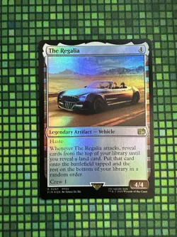 MTG The Regalia #0267 Foil Rare FINAL FANTASY (FIN) - Image 1