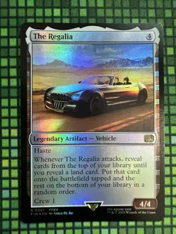 MTG The Regalia #0267 Foil Rare FINAL FANTASY (FIN) - Image 2
