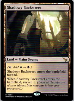 Magic the Gathering Shadowy Backstreet Murders at Karlov Manor MTG Free Ship! - Image 1