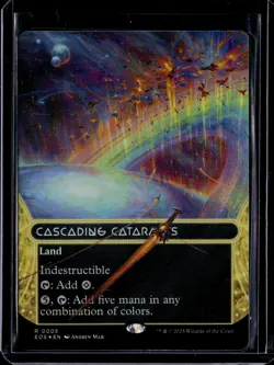 Cascading Cataracts - 5 - Foil - EOS - NM - MTG Magic the Gathering - Image 1