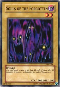 Yugioh Souls of the Forgotten Card PSV-098 1996 Trading Card Game - Image 1