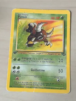 1999 Pokemon TCG Jungle Pinsir 1st Edition #25/64 - Image 1