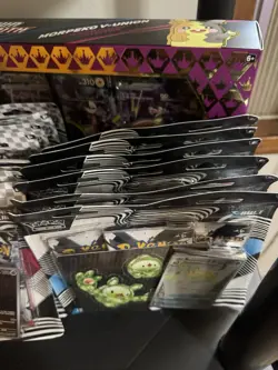 Pokemon TCG S&V Black Bolt & White Flare Tech Sticker Collection bundle 12 total - Image 5