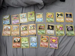 Pokemon Cards 1st Editions Team Rocket /Base/jungle Set Cards Lot - Image 1