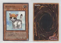 Rescue Cat Unlimited YuGiOh Flaming Eternity #FET-EN033 2005 0nr3 - Image 3