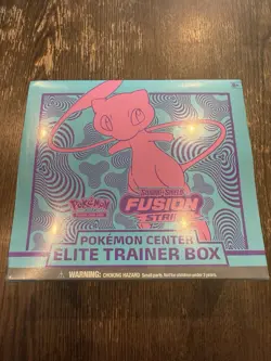 Fusion Strike Pokemon Center Elite Trainer Box PC ETB Sealed MINOR DEFECTS - Image 1