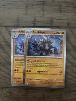 Pokemon TCG - Annihilape 092/182 Sv10: Destined Rivals Holo - Set Of 2 - Image 1
