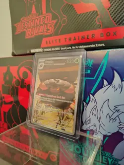 Pokemon TCG Crustle 186/182 Destined Rivals - Image 2
