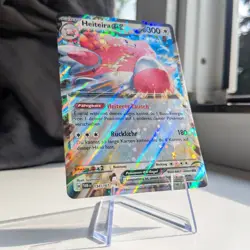 Heiteira EX 134/167 Holo Pokemon Karte | Maskerade im Zwielicht | NM | Deutsch - Image 1