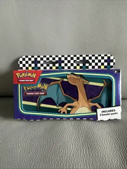 Pokemon 2024 Back To School CHARIZARD Pencil Tin - With X 24 Pieces USA SELLER - Image 2