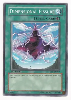 Yugioh! MP Dimensional Fissure - EOJ-EN047 - Common - 1st Edition - Image 1