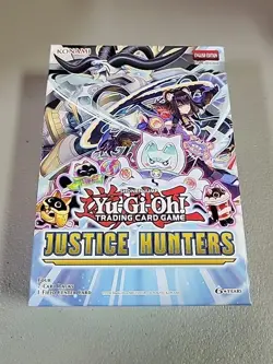 Yugioh Justice Hunters 1st Edition (2025) mini Box 4-Packs Factory Sealed - Image 2