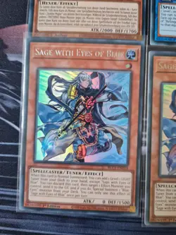 Yugioh Sammlung / Kartenset Magician Girl / Sage With Blue Eyes - Image 2