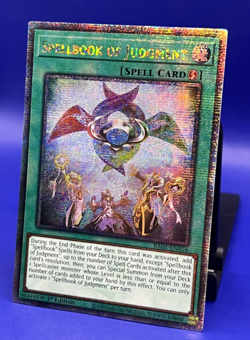 Yugioh! Spellbook of Judgment 1st Edition Quarter Century Secret Rare RA01-EN054 - Image 3