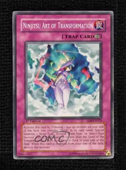 Ninjitsu Art of Transformation 1st Ed. YuGiOh Lord the Storm Structure Deck st0 - Image 1