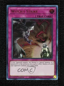 Witch's Strike Ultra Rare 1st Ed. YuGiOh Tin of Lost Memories #MP20-EN035 st0 - Image 1