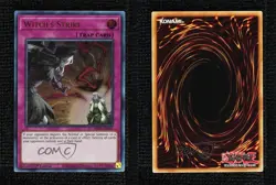 Witch's Strike Ultra Rare 1st Ed. YuGiOh Tin of Lost Memories #MP20-EN035 st0 - Image 3