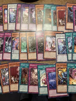 Lot Of 103 Rage Of The Abyss Non Holo 1st Edition Yugioh Cards Near Mint FREESHI - Image 3