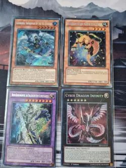 Yugioh Sammlung / Kartenset Selten Gem-Night / Cyber Dragon / Buster Blader.... - Image 1
