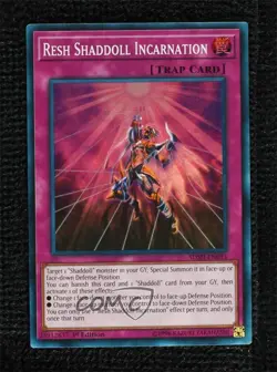 Resh Shaddoll Incarnation (SR) 1st Ed. YuGiOh Structure Deck: Showdown st0 - Image 1