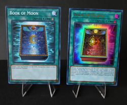 Yugioh Book of Eclipse DUDE-EN041 Ultra Rare 1st Ed Book of Moon x2 Card Set NM - Image 1