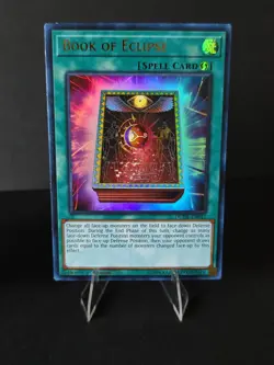 Yugioh Book of Eclipse DUDE-EN041 Ultra Rare 1st Ed Book of Moon x2 Card Set NM - Image 3