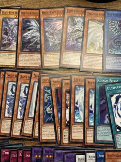 Lot Of 120 Blue Eyes White Dragon Structure Deck 1st Edition Non Holo Yugioh NM! - Image 4